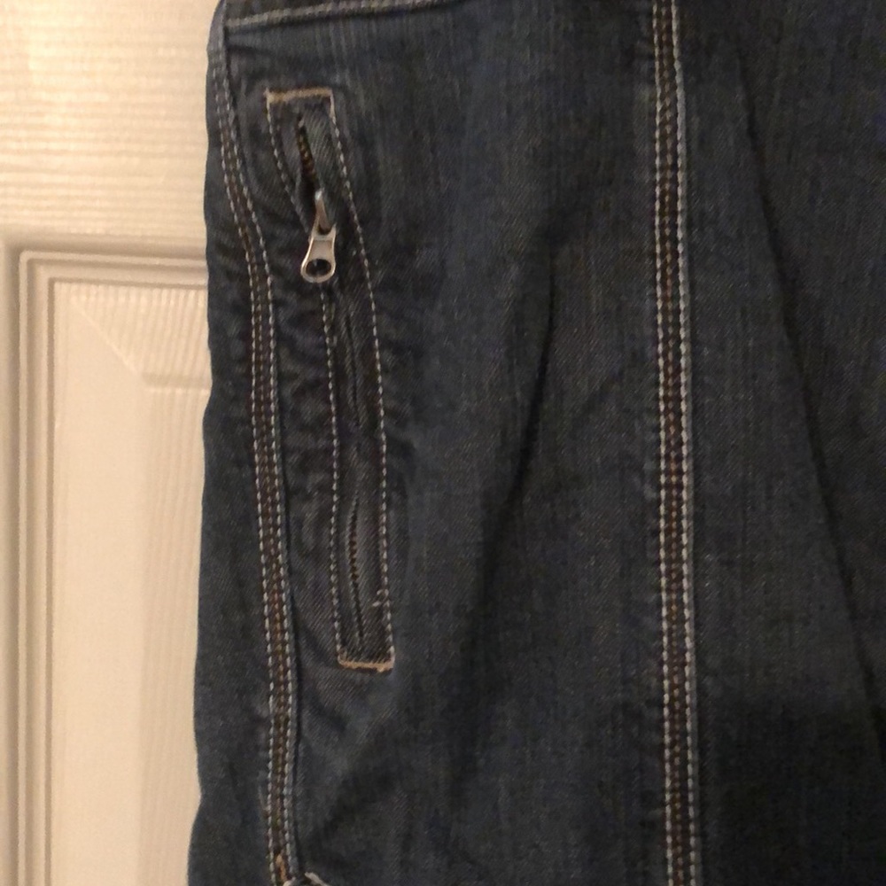 Venezia denim cargo short Sz 18 - Picture 2 of 7